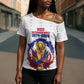 Custom Haiti Grenadye Alaso Cross Shoulder Shirt White Nou Retounen Anko 1974-2026 - African Pride