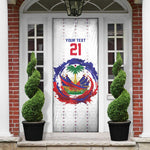Custom Haiti Grenadye Alaso Door Cover White Nou Retounen Anko 1974-2026 - African Pride