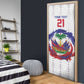 Custom Haiti Grenadye Alaso Door Cover White Nou Retounen Anko 1974-2026 - African Pride