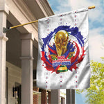 Haiti Grenadye Alaso Garden Flag White Nou Retounen Anko 1974-2026 - African Pride