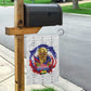 Haiti Grenadye Alaso Garden Flag White Nou Retounen Anko 1974-2026 - African Pride