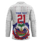 Custom Haiti Grenadye Alaso Hockey Jersey White Nou Retounen Anko 1974-2026 - African Pride
