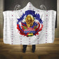 Haiti Grenadye Alaso Hooded Blanket White Nou Retounen Anko 1974-2026 - African Pride