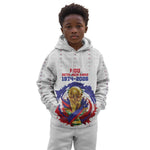 Custom Haiti Grenadye Alaso Kid Hoodie White Nou Retounen Anko 1974-2026 - African Pride