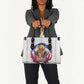 Haiti Grenadye Alaso Leather Bag White Nou Retounen Anko 1974-2026 - African Pride