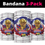 Haiti Grenadye Alaso Neck Gaiter White Nou Retounen Anko 1974-2026 - African Pride