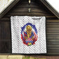 Haiti Grenadye Alaso Quilt White Nou Retounen Anko 1974-2026 - African Pride