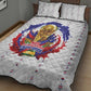 Haiti Grenadye Alaso Quilt Bed Set White Nou Retounen Anko 1974-2026 - African Pride