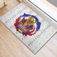 Haiti Grenadye Alaso Rubber Doormat White Nou Retounen Anko 1974-2026 - African Pride