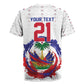 Custom Haiti Grenadye Alaso Rugby Jersey White Nou Retounen Anko 1974-2026 - African Pride