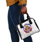 Haiti Grenadye Alaso Shoulder Handbag White Nou Retounen Anko 1974-2026 - African Pride