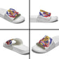 Haiti Grenadye Alaso Slide Sandals White Nou Retounen Anko 1974-2026 - African Pride