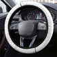 Haiti Grenadye Alaso Steering Wheel Cover White Nou Retounen Anko 1974-2026 - African Pride
