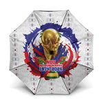 Haiti Grenadye Alaso Umbrella White Nou Retounen Anko 1974-2026 - African Pride