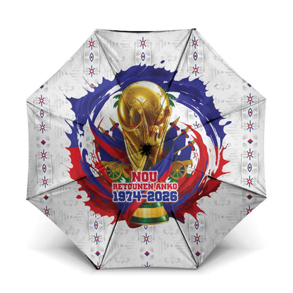 Haiti Grenadye Alaso Umbrella White Nou Retounen Anko 1974-2026 - African Pride