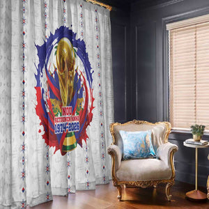 Haiti Grenadye Alaso Window Curtain White Nou Retounen Anko 1974-2026 - African Pride