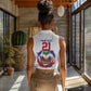 Custom Haiti Grenadye Alaso Women Sleeveless Polo Shirt White Nou Retounen Anko 1974-2026 - African Pride