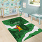 Custom Zimbabwe Rugby 2026 Area Rug Go Sables Sporty Grunge Style