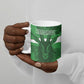 Custom Zimbabwe Rugby 2026 Ceramic Mug Go Sables Sporty Grunge Style