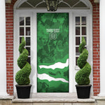 Custom Zimbabwe Rugby 2026 Door Cover Go Sables Sporty Grunge Style
