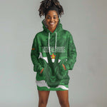 Custom Zimbabwe Rugby 2026 Hoodie Dress Go Sables Sporty Grunge Style