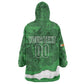 Custom Zimbabwe Rugby 2026 Kid Wearable Blanket Hoodie Go Sables Sporty Grunge Style