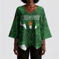 Custom Zimbabwe Rugby 2026 Kimono Sleeve Blouse Go Sables Sporty Grunge Style