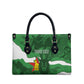 Custom Zimbabwe Rugby 2026 Leather Bag Go Sables Sporty Grunge Style