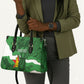 Custom Zimbabwe Rugby 2026 Leather Bag Go Sables Sporty Grunge Style