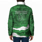 Custom Zimbabwe Rugby 2026 Padded Jacket Go Sables Sporty Grunge Style