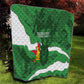 Custom Zimbabwe Rugby 2026 Quilt Go Sables Sporty Grunge Style
