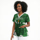 Custom Zimbabwe Rugby 2026 Scrub Top Go Sables Sporty Grunge Style