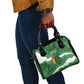 Custom Zimbabwe Rugby 2026 Shoulder Handbag Go Sables Sporty Grunge Style