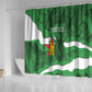 Custom Zimbabwe Rugby 2026 Shower Curtain Go Sables Sporty Grunge Style