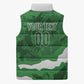 Custom Zimbabwe Rugby 2026 Sleeveless Puffer Jacket Go Sables Sporty Grunge Style