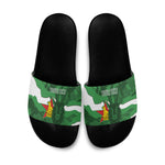 Custom Zimbabwe Rugby 2026 Slide Sandals Go Sables Sporty Grunge Style