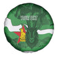 Custom Zimbabwe Rugby 2026 Spare Tire Cover Go Sables Sporty Grunge Style