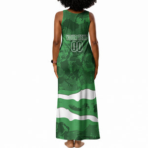 Custom Zimbabwe Rugby 2026 Tank Maxi Dress Go Sables Sporty Grunge Style