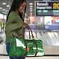 Custom Zimbabwe Rugby 2026 Travel Bag Go Sables Sporty Grunge Style