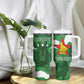 Custom Zimbabwe Rugby 2026 Tumbler With Handle Go Sables Sporty Grunge Style