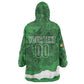 Custom Zimbabwe Rugby 2026 Wearable Blanket Hoodie Go Sables Sporty Grunge Style