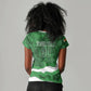 Custom Zimbabwe Rugby 2026 Women V-Neck T-Shirt Go Sables Sporty Grunge Style