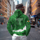 Custom Zimbabwe Rugby 2026 Zip Hoodie Go Sables Sporty Grunge Style