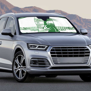 Zimbabwe Rugby Custom Auto Sun Shade Come On Sables White Version