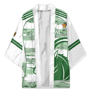 Zimbabwe Rugby Custom Kimono Come On Sables White Version