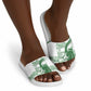Zimbabwe Rugby Custom Slide Sandals Come On Sables White Version