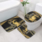 Zimbabwe Rugby Custom Bathroom Set Come On Sables Gold Black Version
