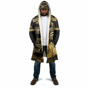 Zimbabwe Rugby Custom Cloak Come On Sables Gold Black Version