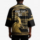 Zimbabwe Rugby Custom Kimono Come On Sables Gold Black Version