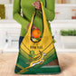 Custom South Africa Rugby Grocery Bag Springboks Go Champions African Pattern